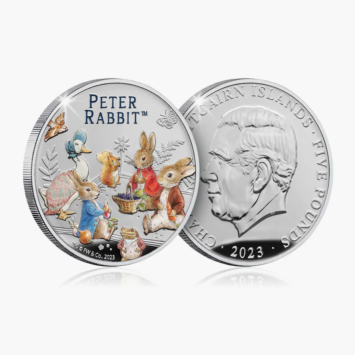 The World of Peter Rabbit 2023 Colour Coin Collection - Image 7