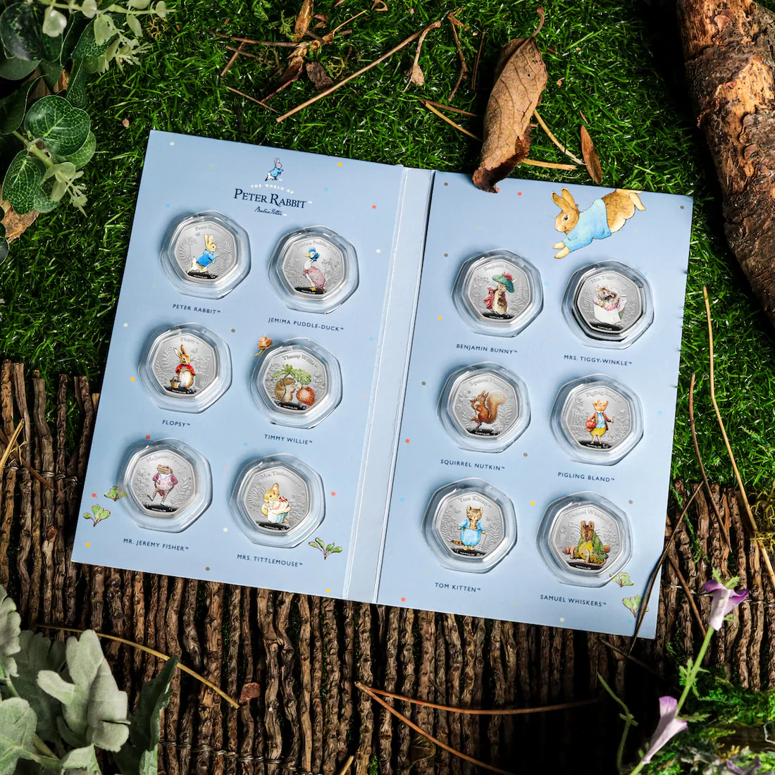 The World of Peter Rabbit 2023 Complete Coin Collection - Image 3