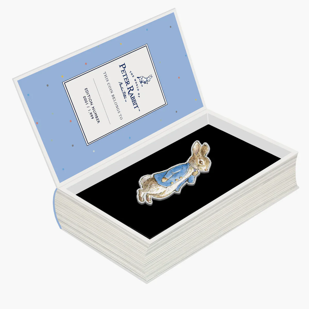 The World of Peter Rabbit 3D Shaped Coin - Image 3
