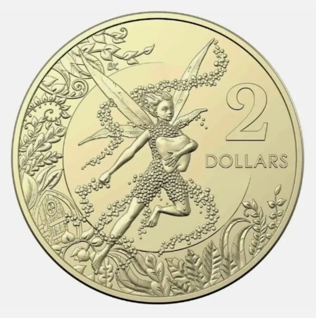 Tooth Fairy 2022 $2 Uncirculated Coin in Card - Image 2
