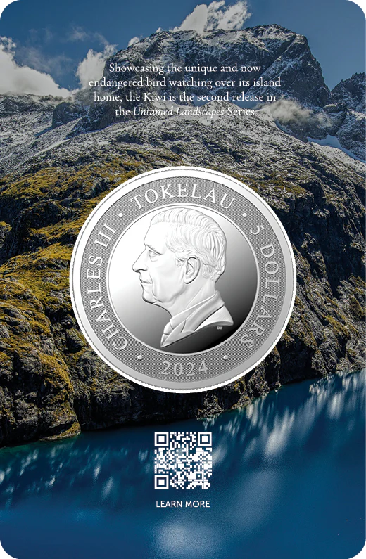 Untamed Landscapes The Kiwi 1 oz Silver Coin - Image 2