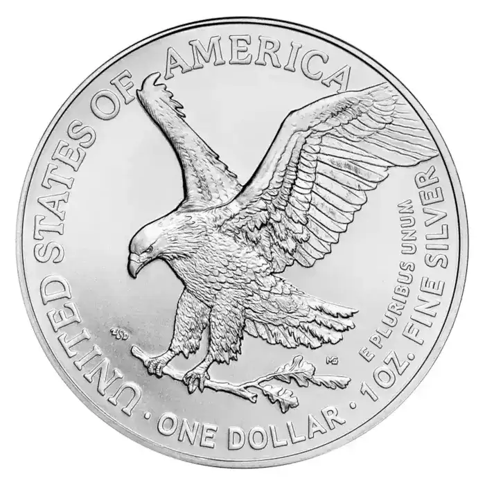 USA 2026 $1 1oz Silver Eagle Coin - Image 2