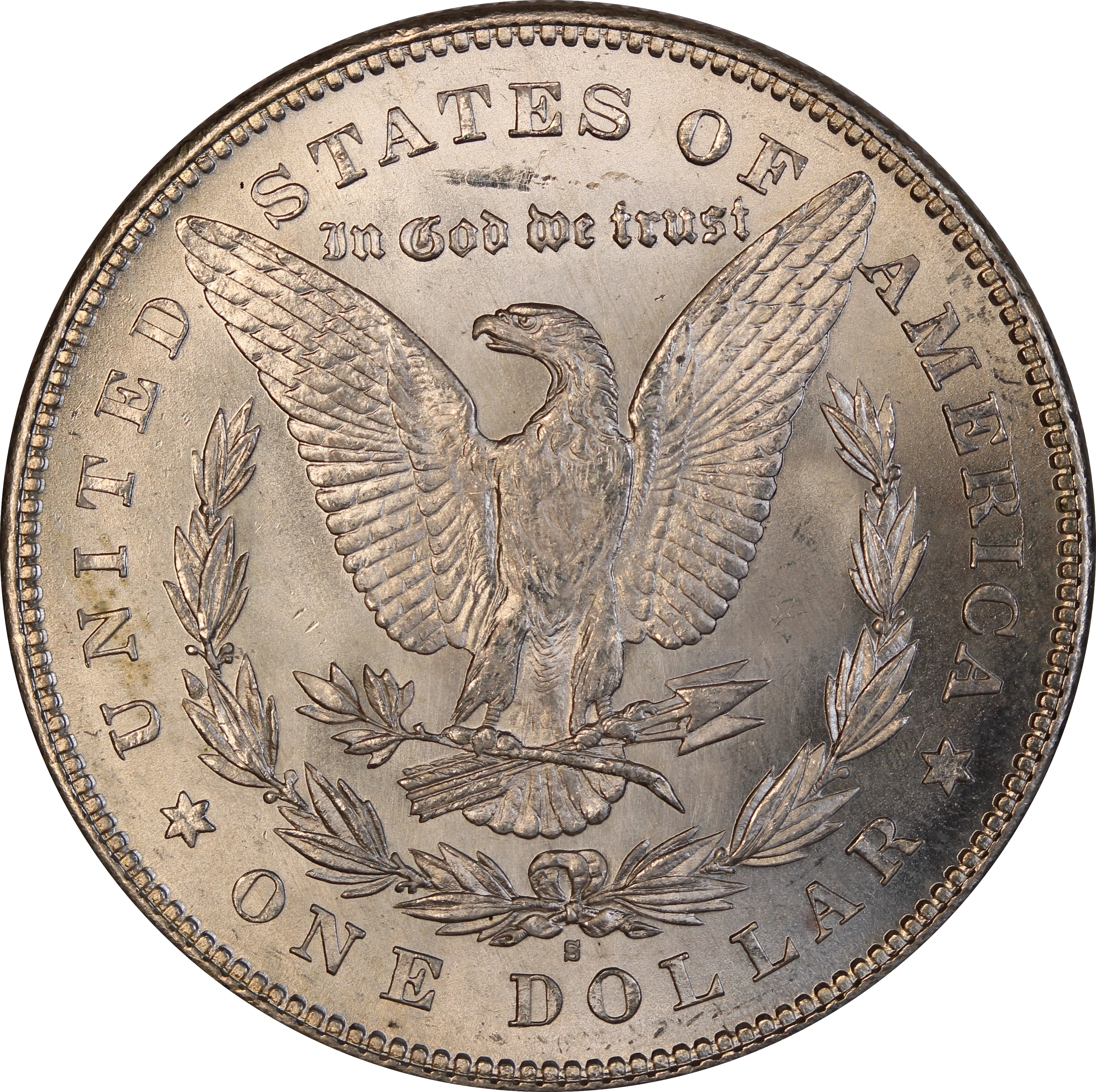 USA 1878S Morgan Silver Dollar UNC - Image 2
