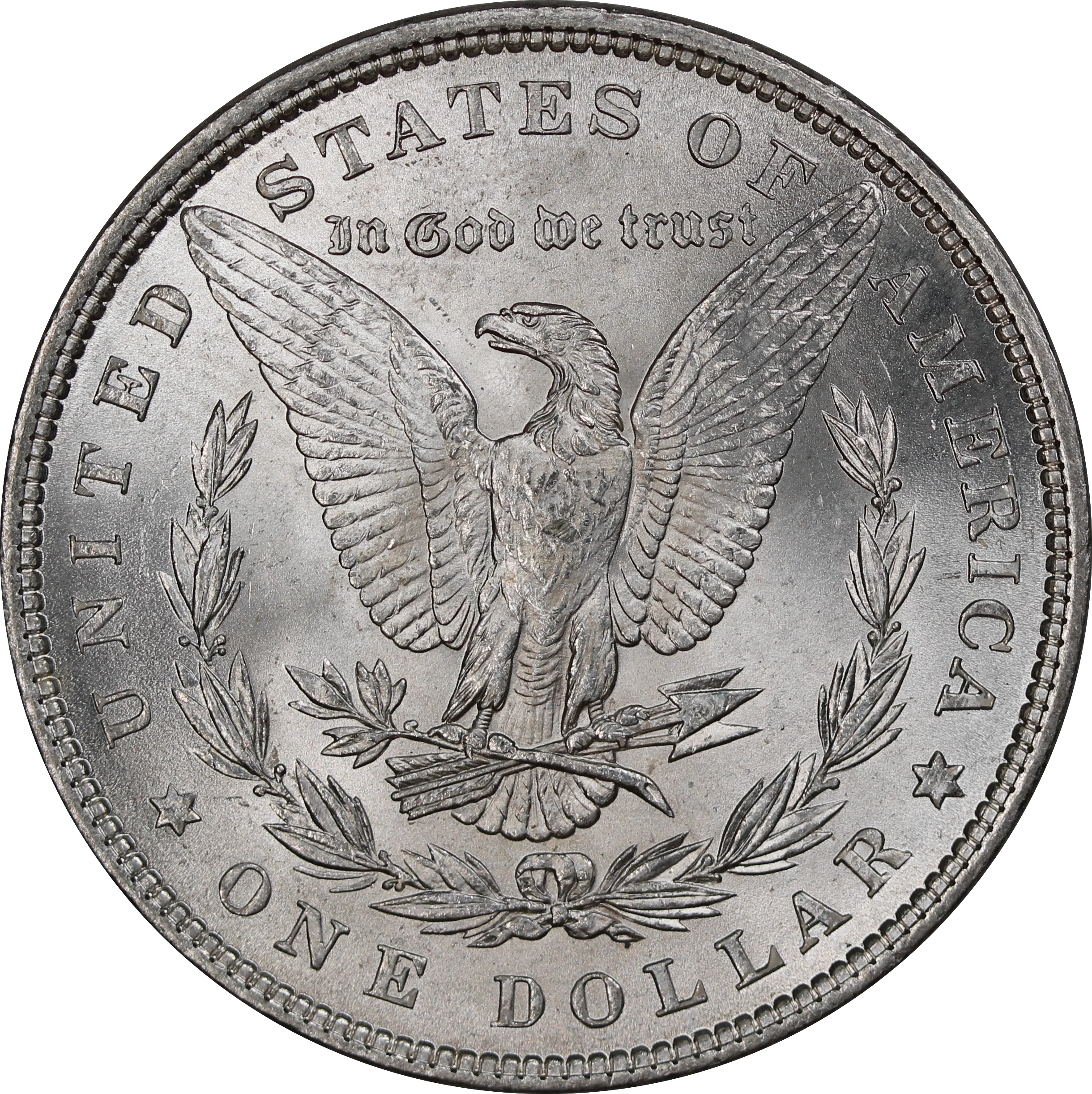 USA 1881 Morgan Silver Dollar UNC - Image 2