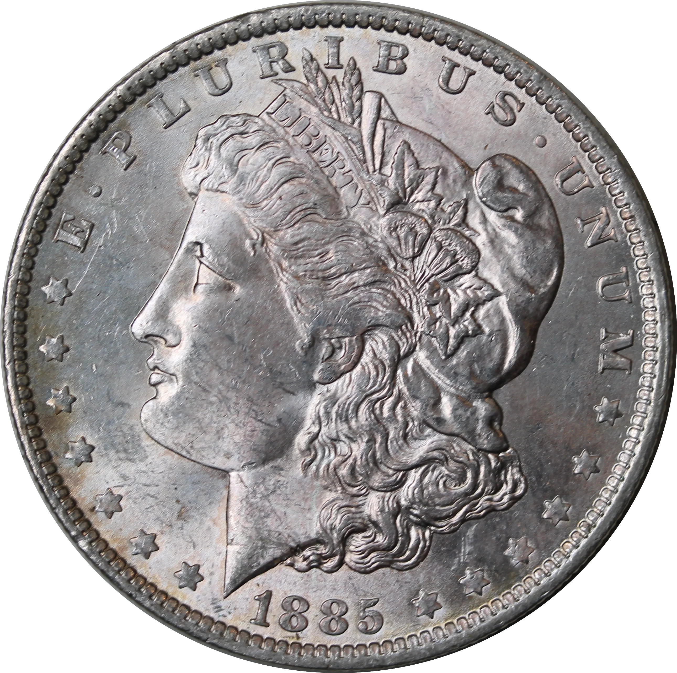 USA 1885 O Morgan Silver Dollar UNC