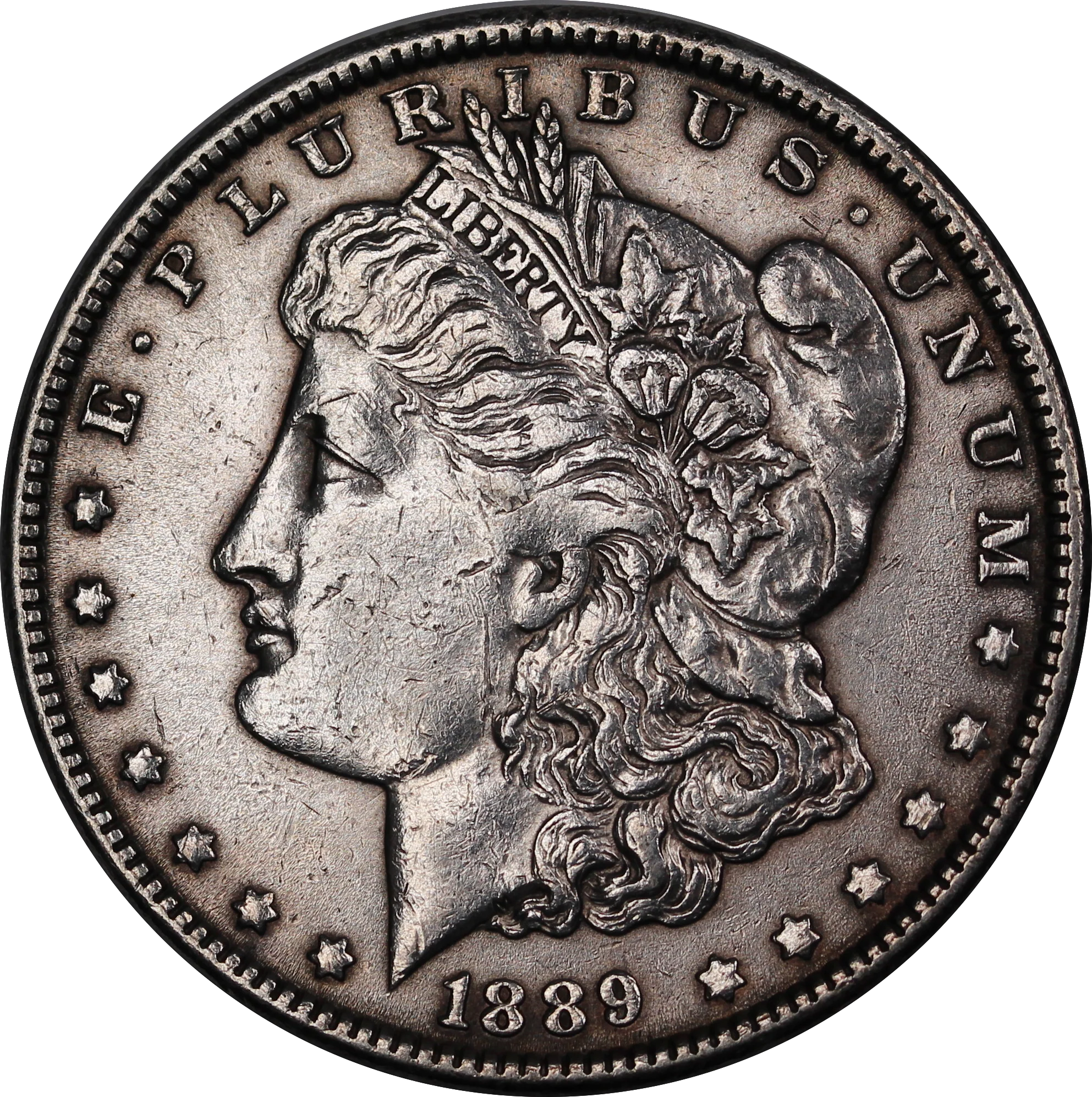 USA 1889 Silver Dollar Cleaned