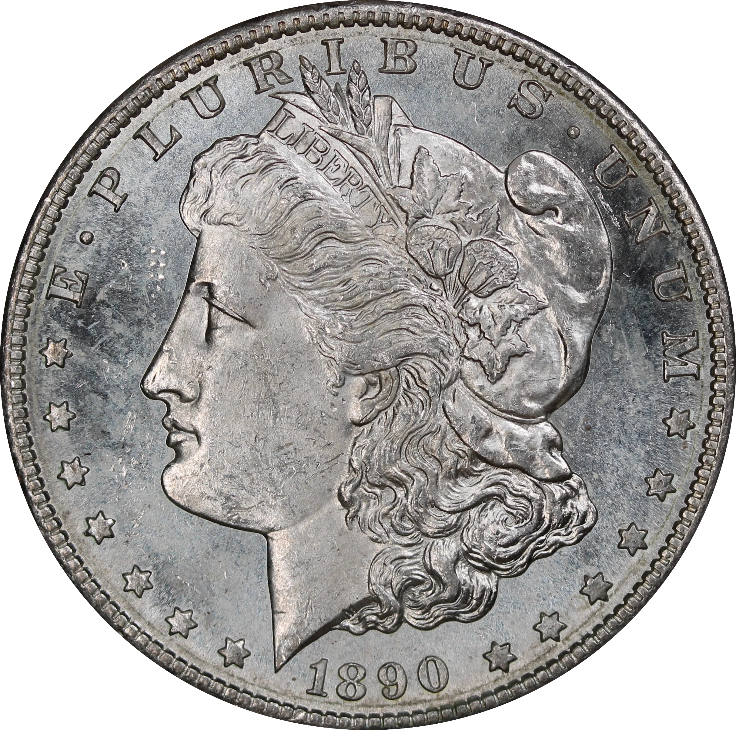 USA 1890S Morgan Silver Dollar UNC