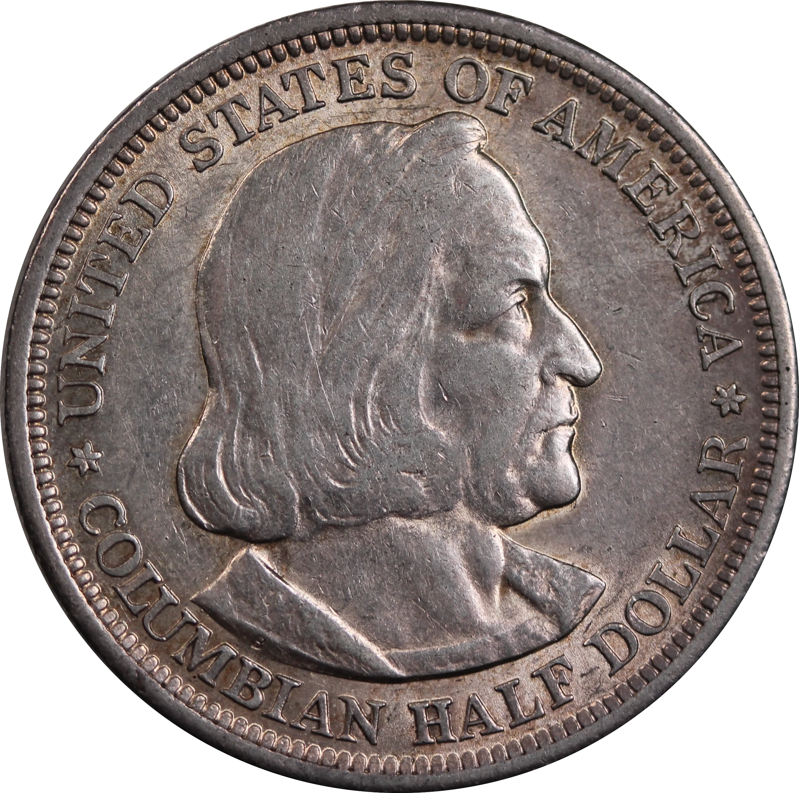 USA 1893 Columbian Exposition Half Dollar EF