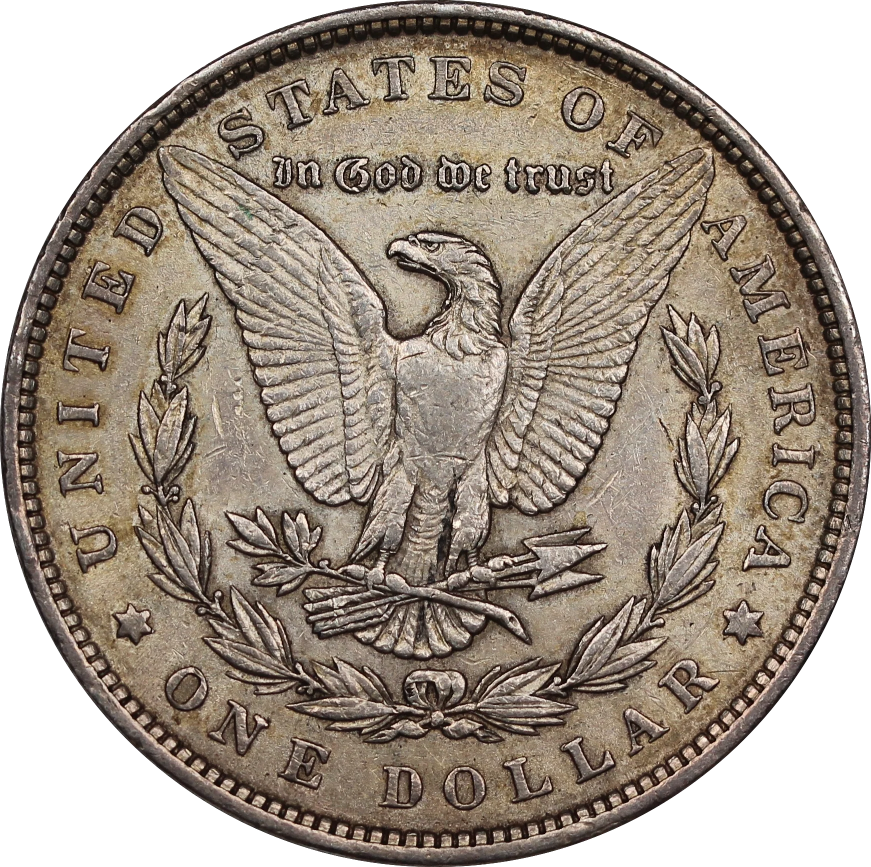 USA 1896 Morgan Dollar aVF - Image 2