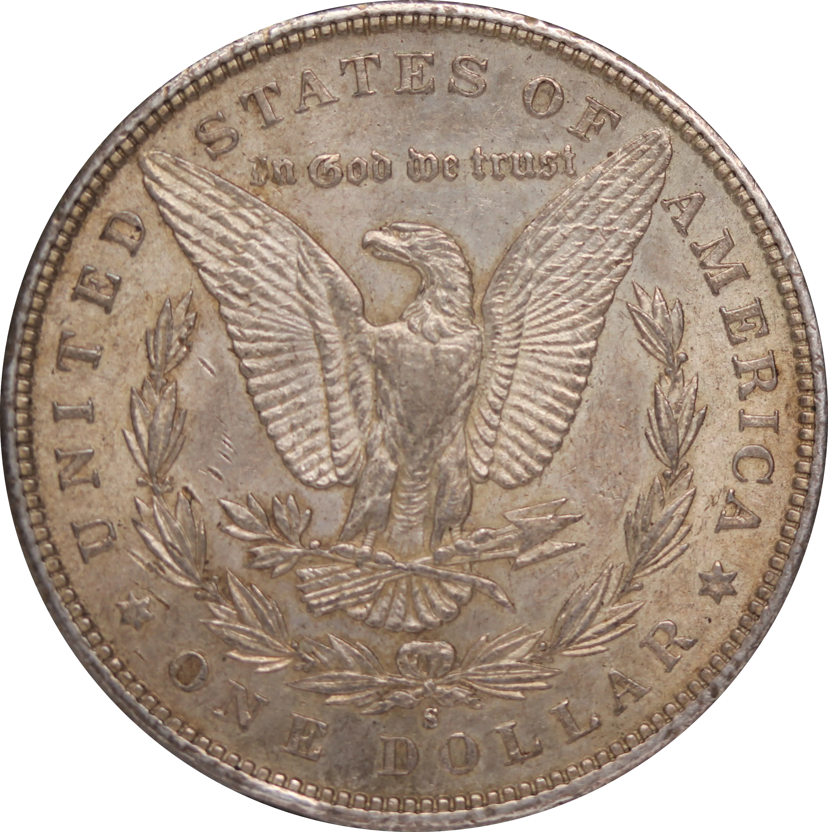 USA 1898S Silver Dollar VF - Image 2