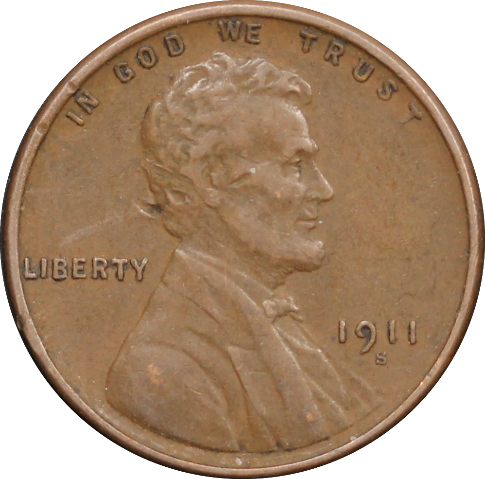USA 1911S One Cent VF