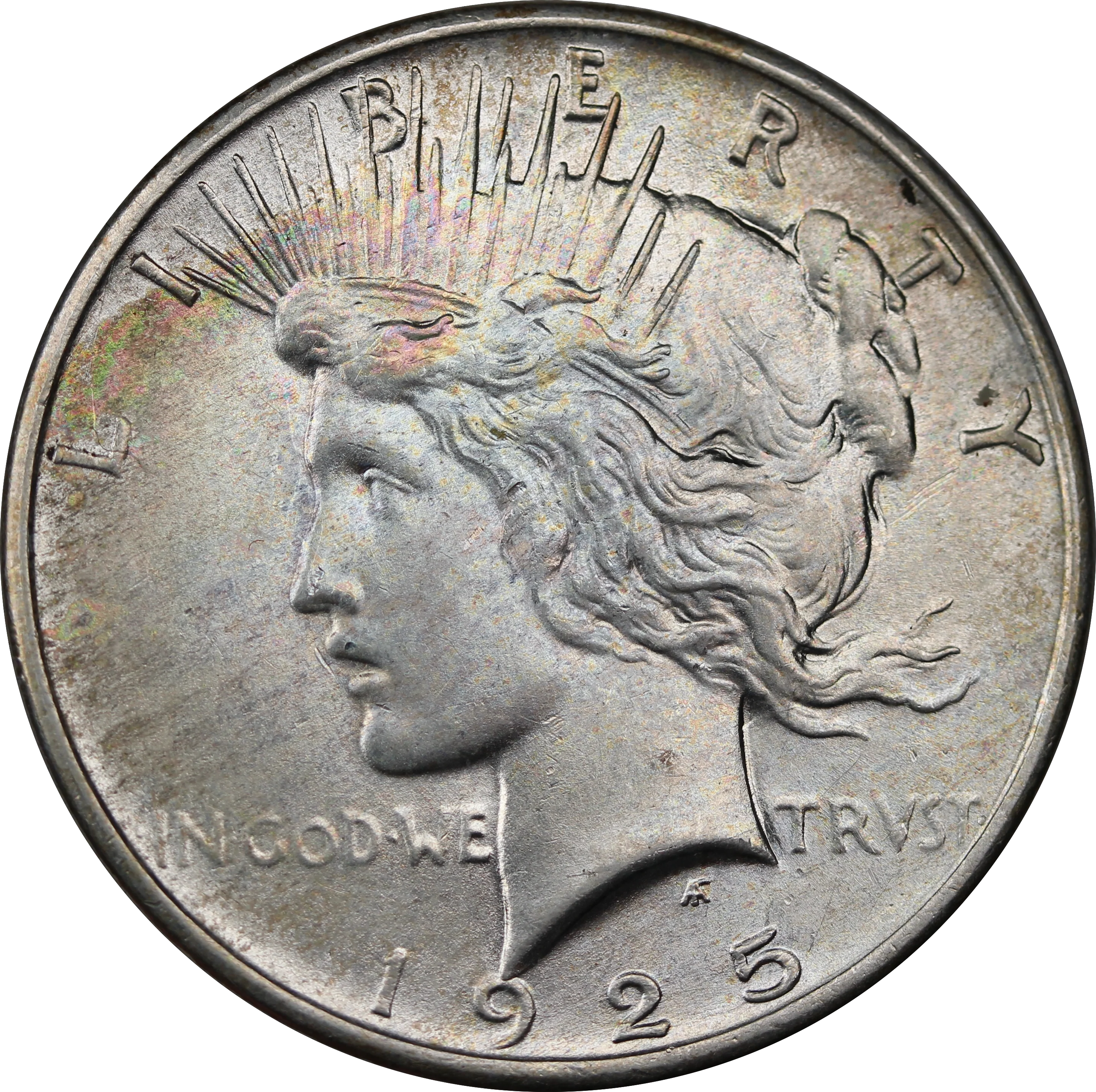 USA 1925 Silver Peace Dollar UNC