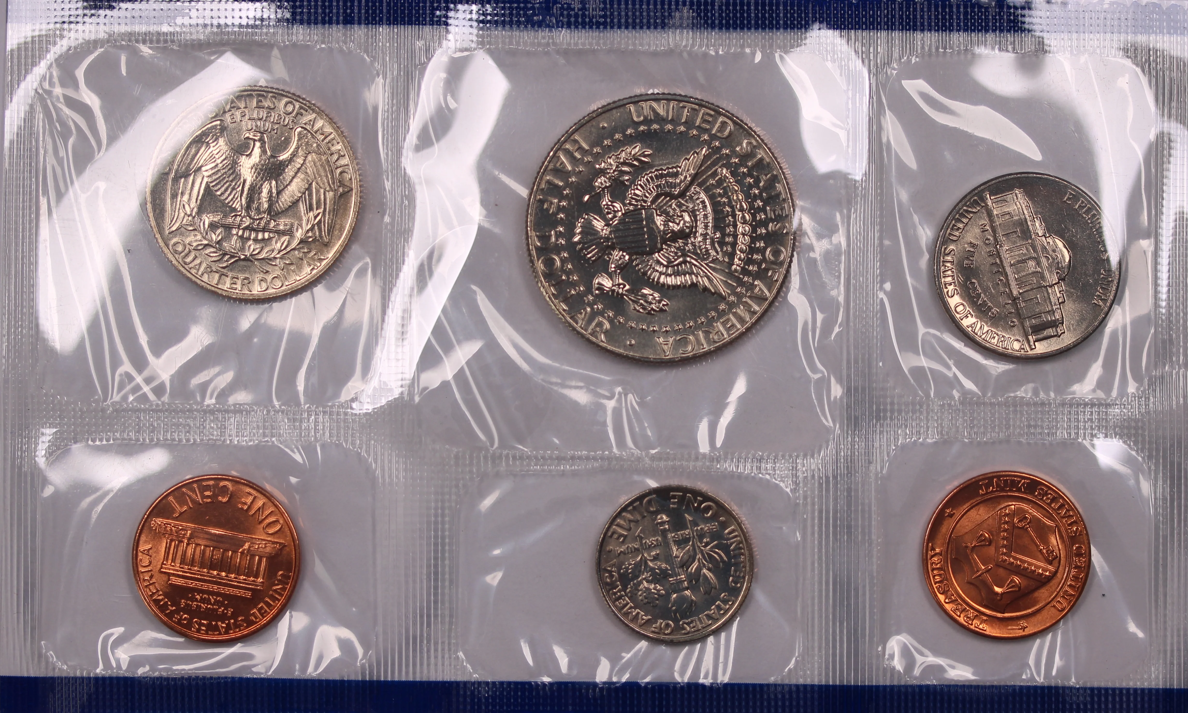 USA 1987 Uncirculated Coin Set - Image 3