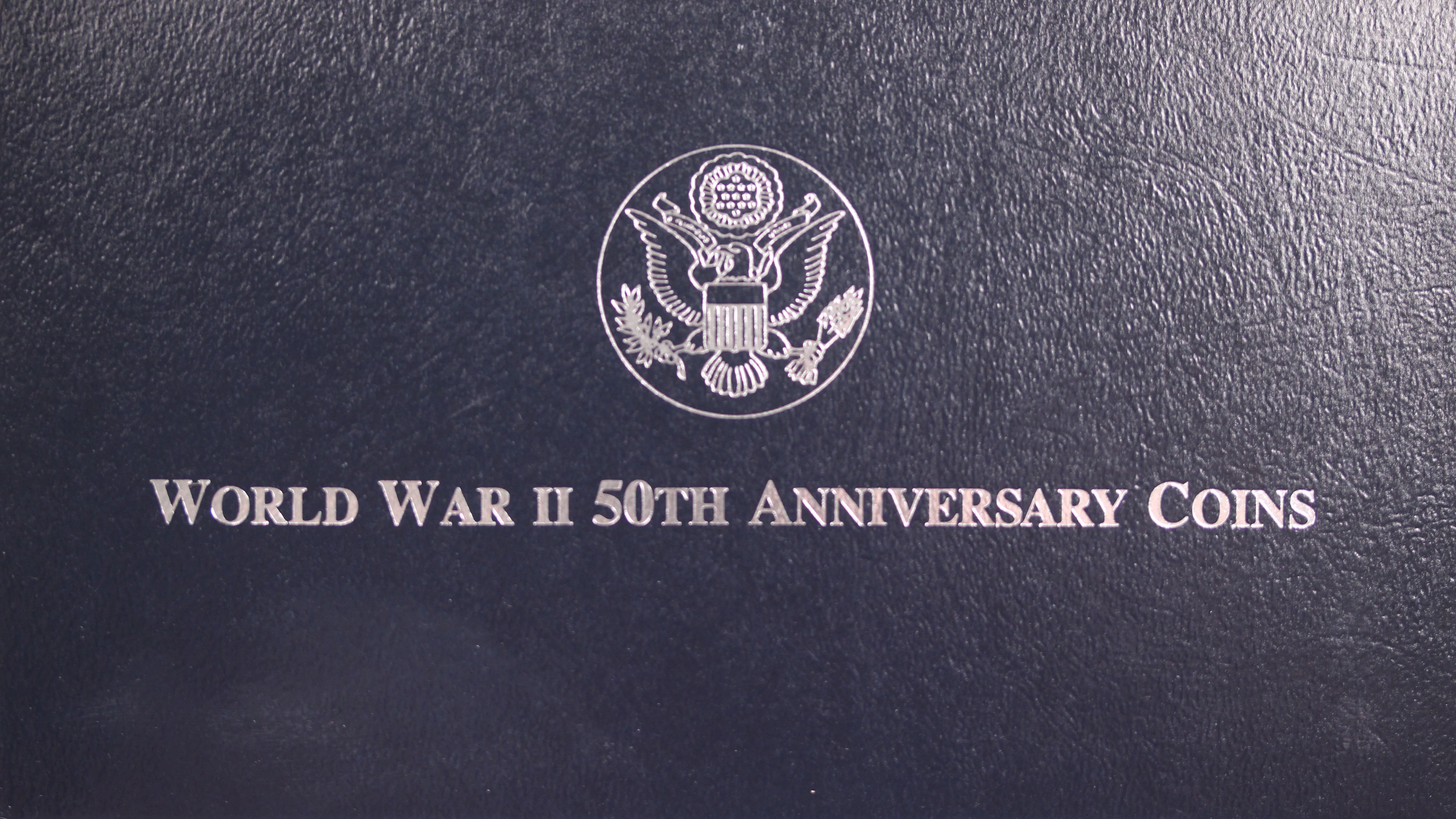 USA 1991-1995 World War II 50th Anniversary Proof Coin Pair - Image 3