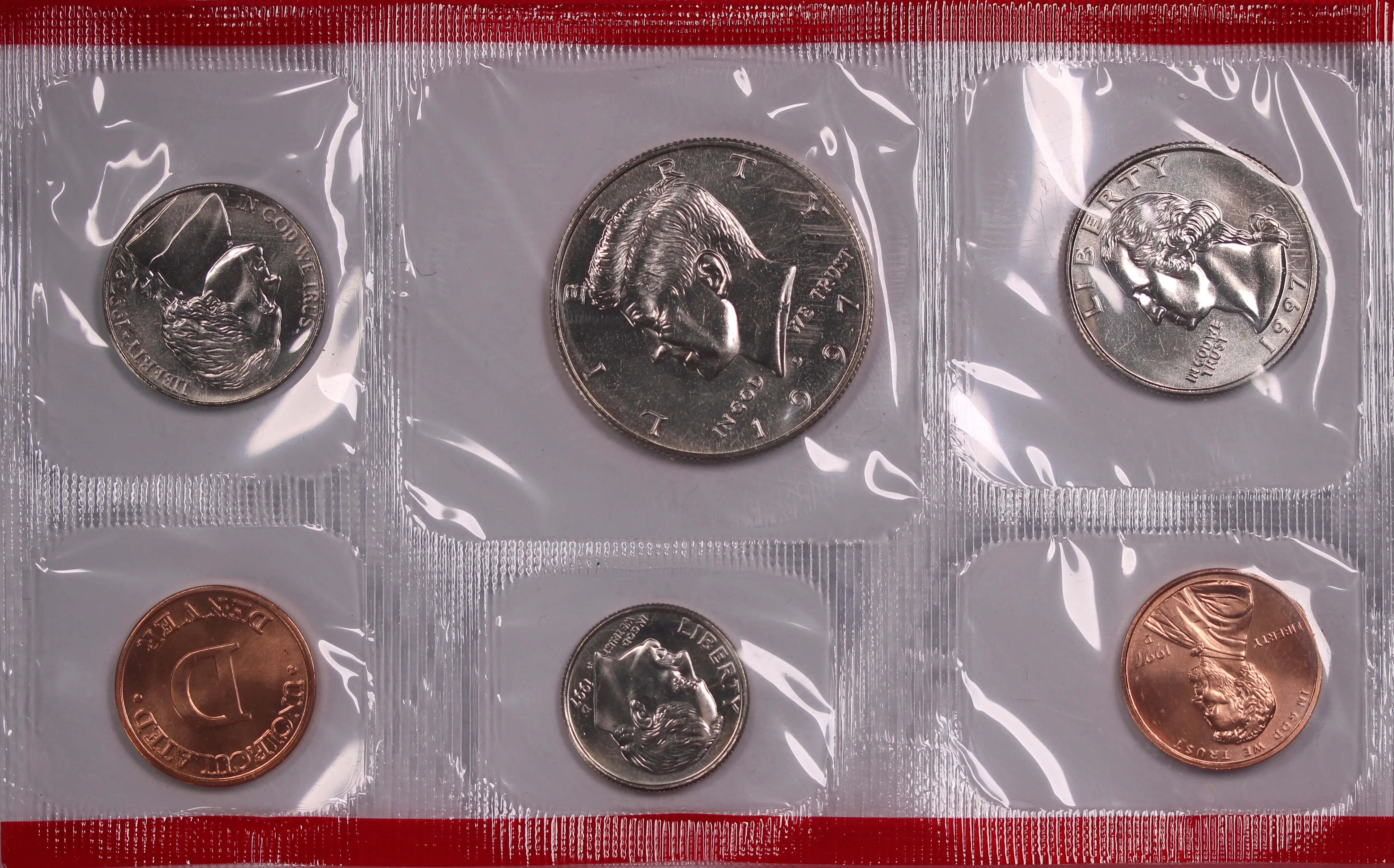 USA 1997 Uncirculated Coin Set - Image 3