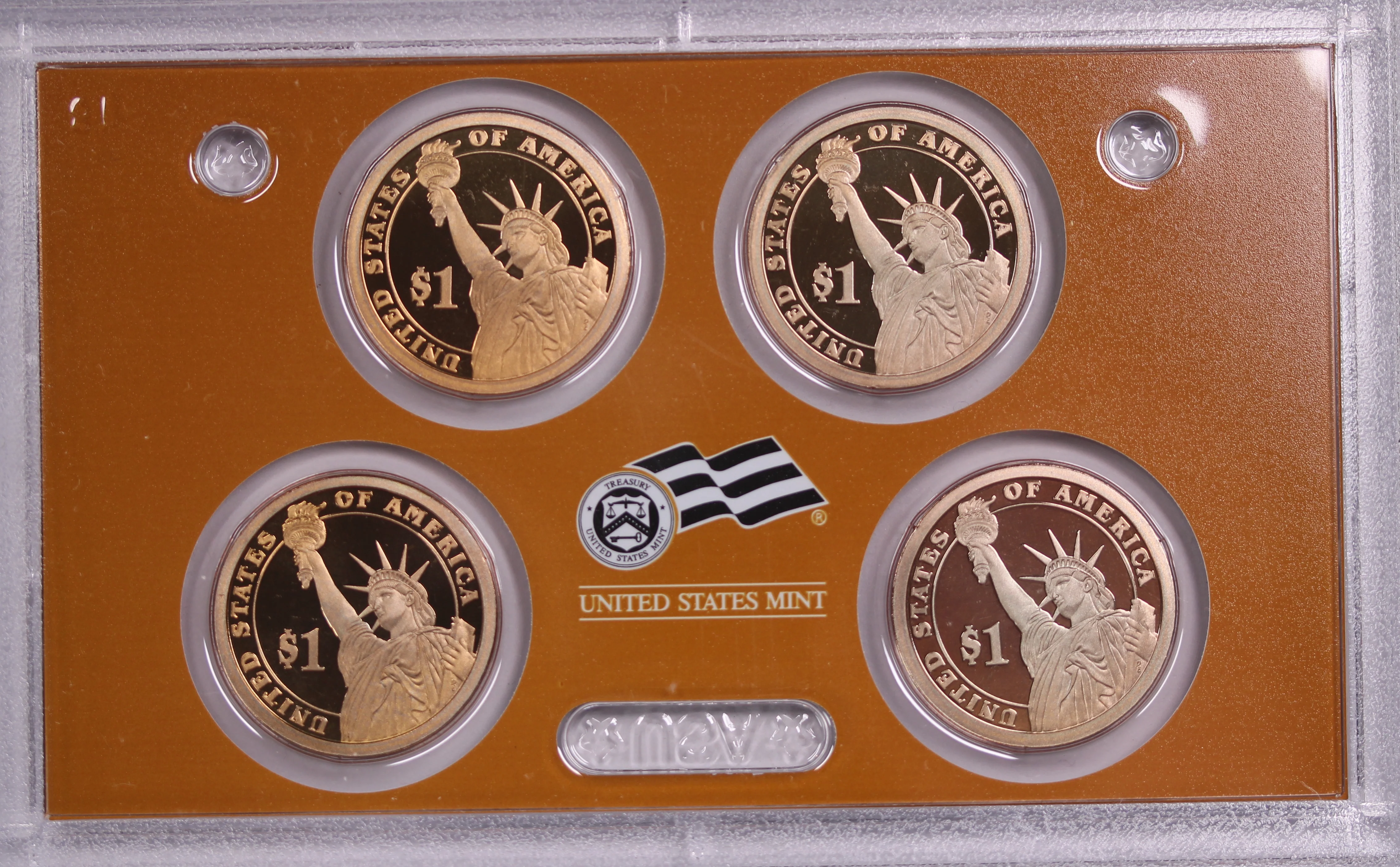 USA 2007 Presidential $1 Coin Proof Set - Image 4