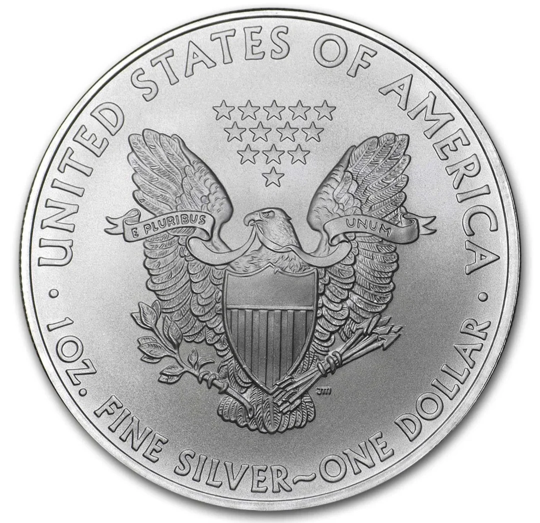 USA 2009 1oz Silver Eagle Dollar Coin - Image 2