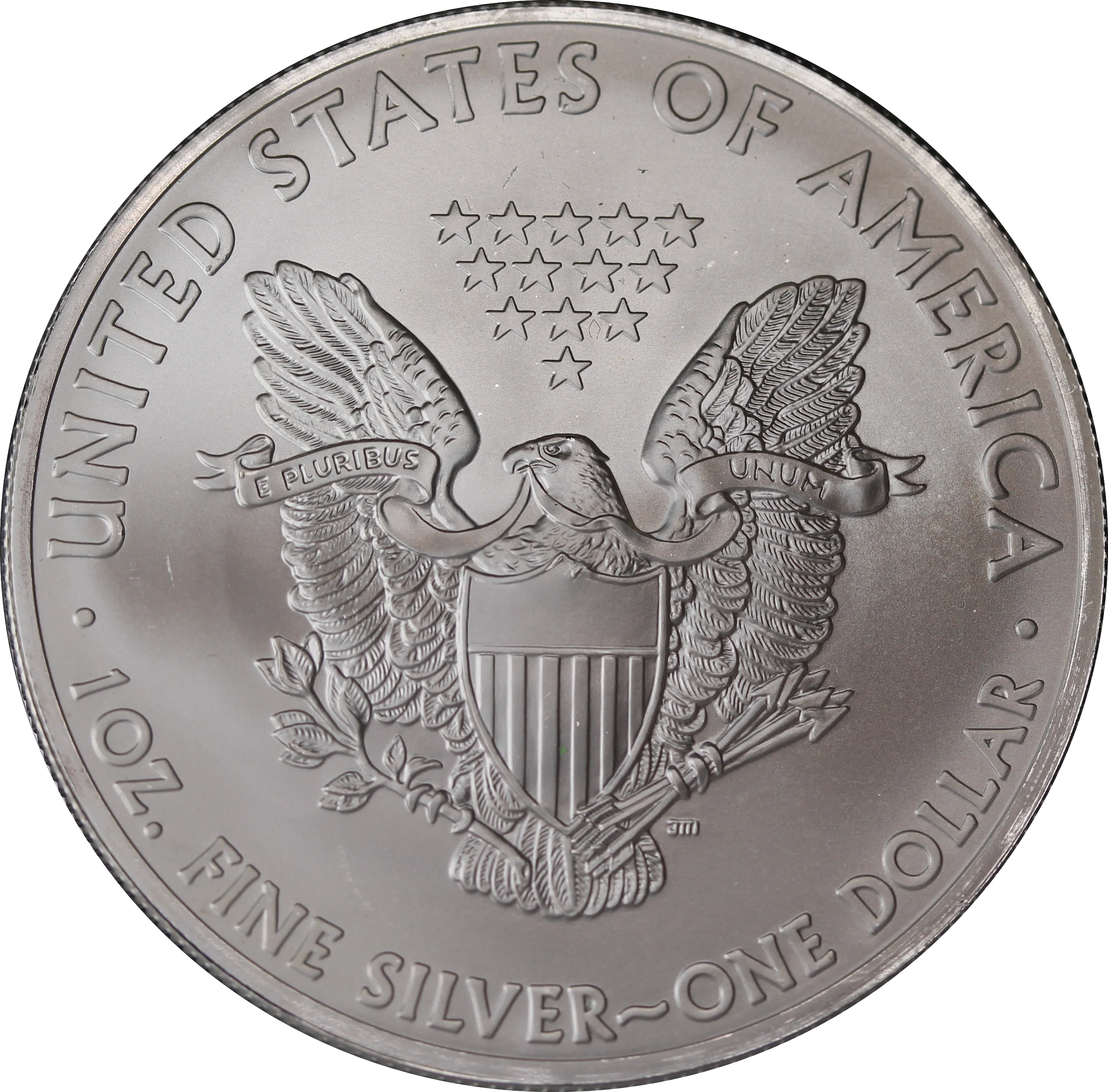 USA 2012 1oz Silver Eagle Dollar Coin - Image 2