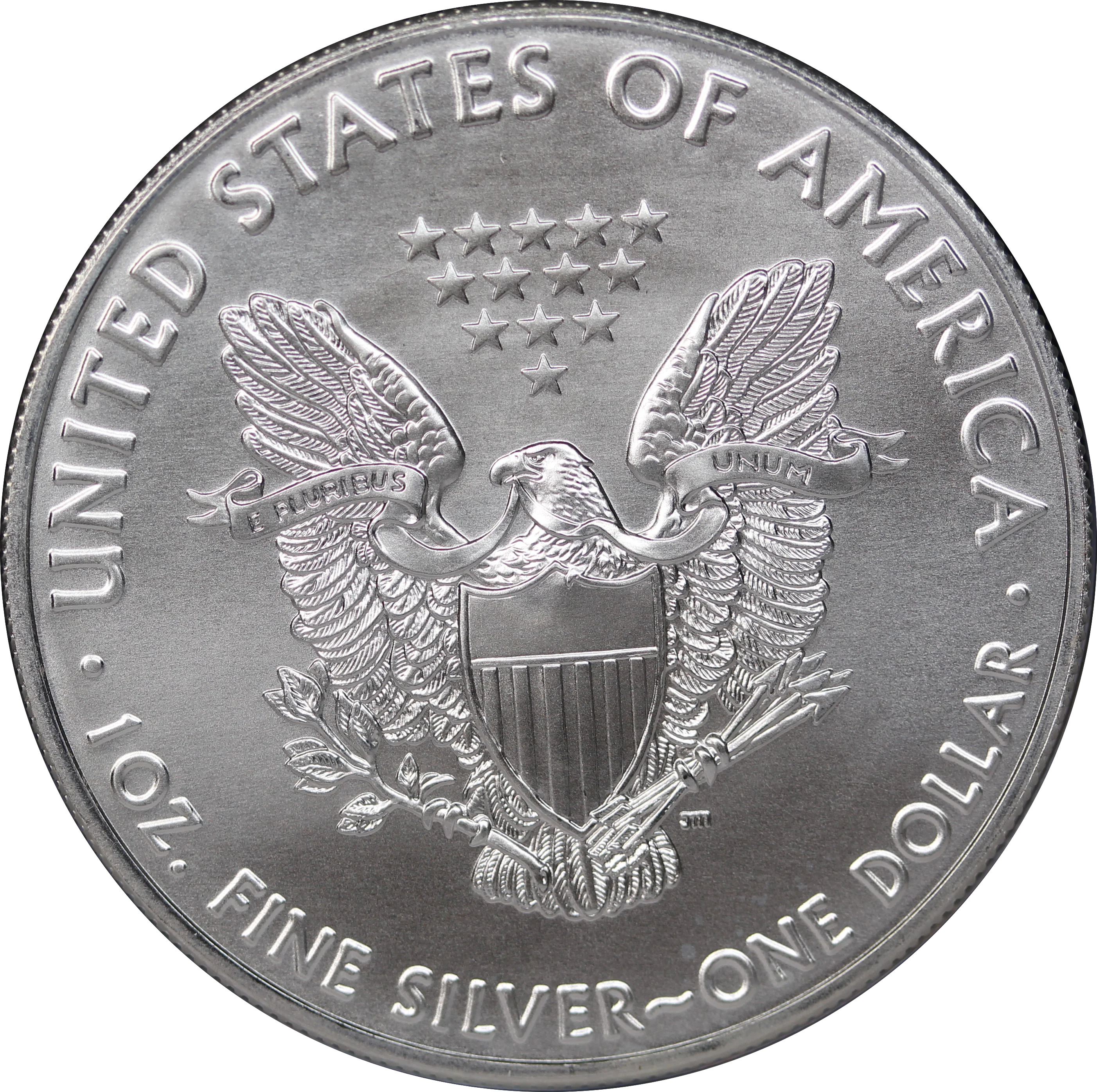 USA 2021 1oz Silver Eagle Type I - Image 2