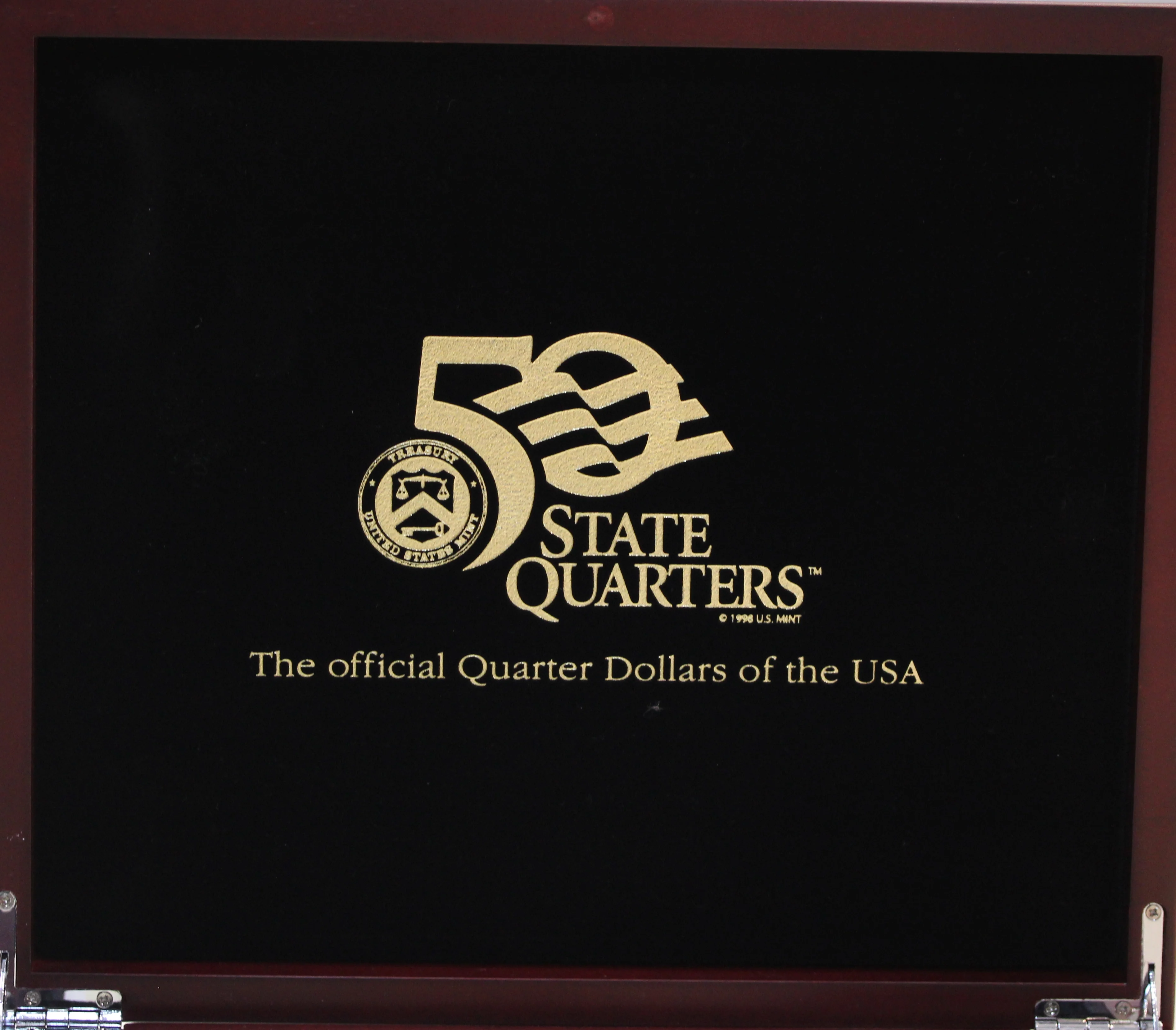 USA Gold-Plated State Series Quarter Collection - Image 4