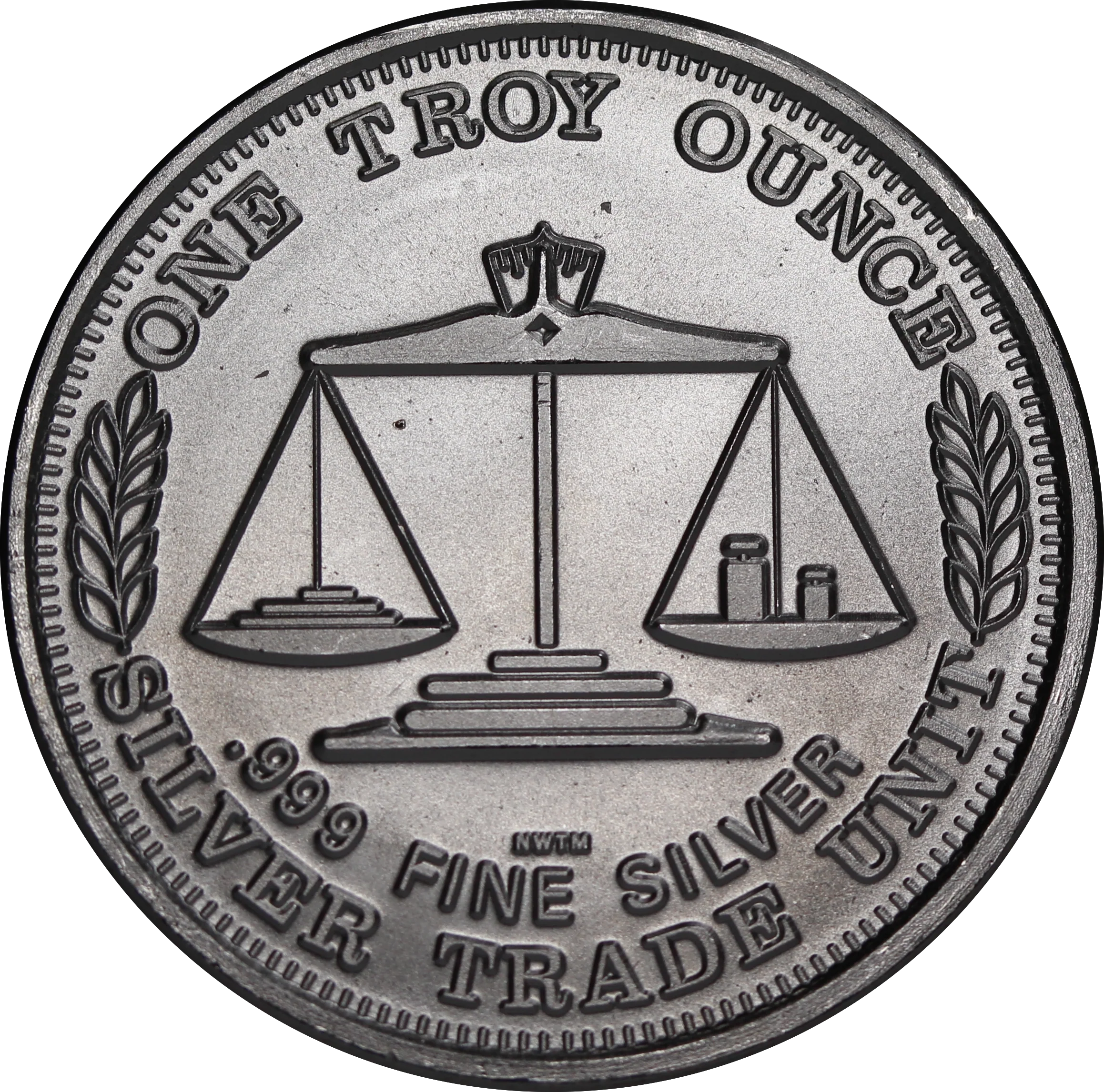 USA NWT Trade Unit 1oz Silver Eagle Round - Image 2