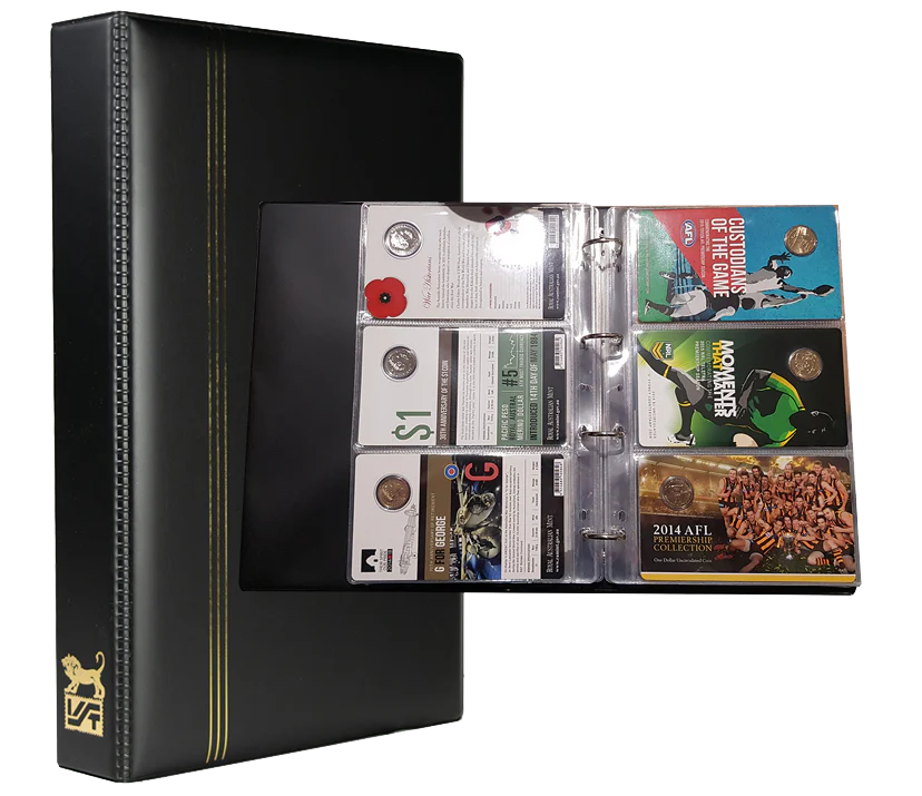 VST Balmoral Album for Large Carded RAM Coins with Pages