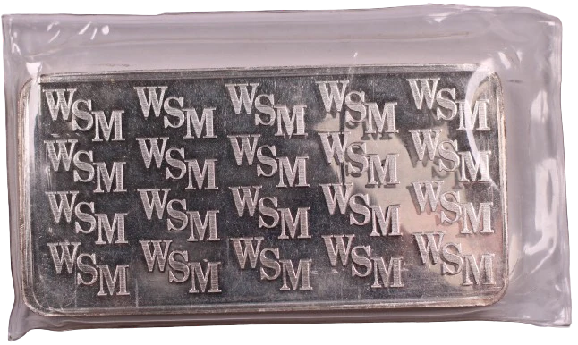 2002 Wall Street Mint New York Skyline 10oz Minted Bar - Image 2