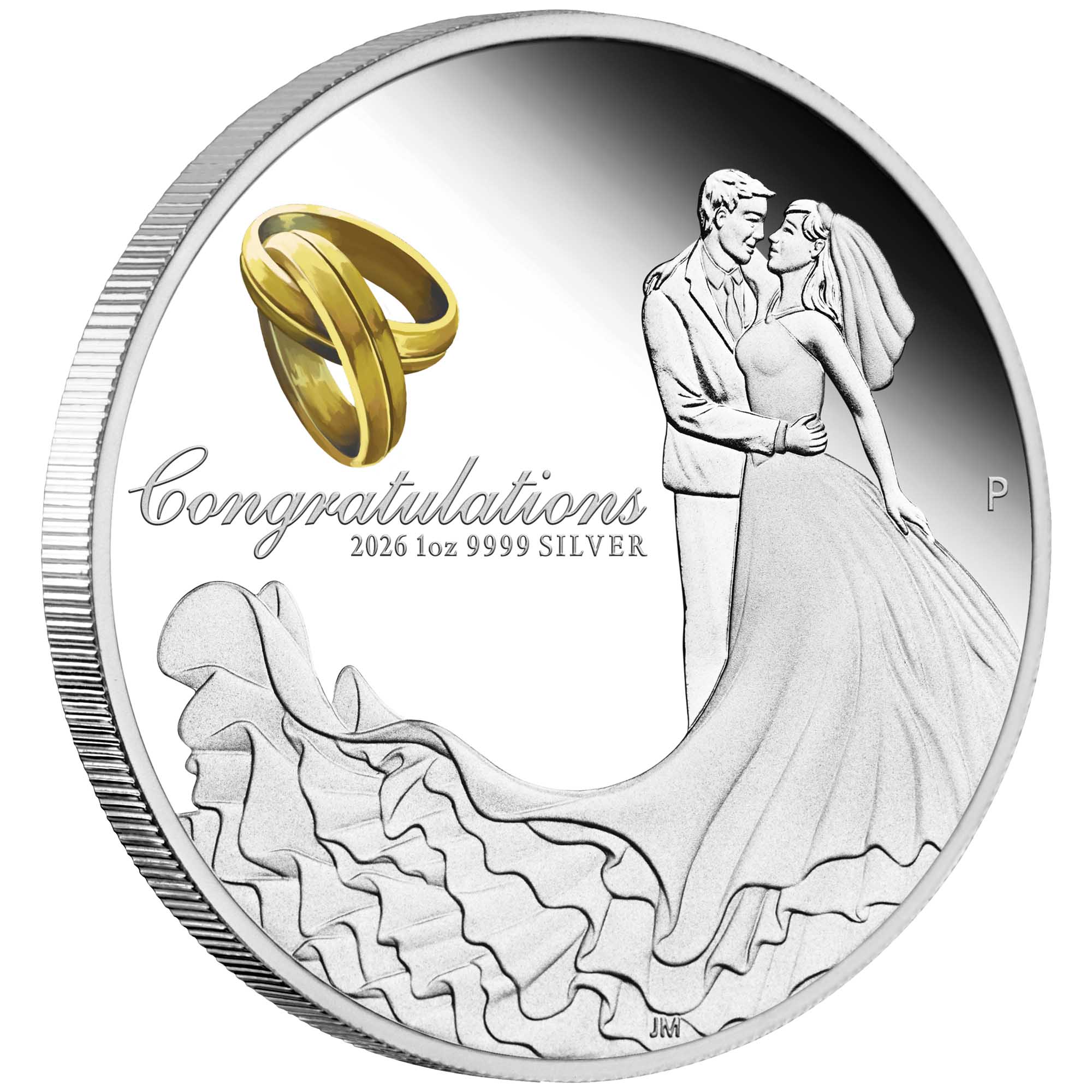 Wedding 2026 1oz Silver Proof Coin