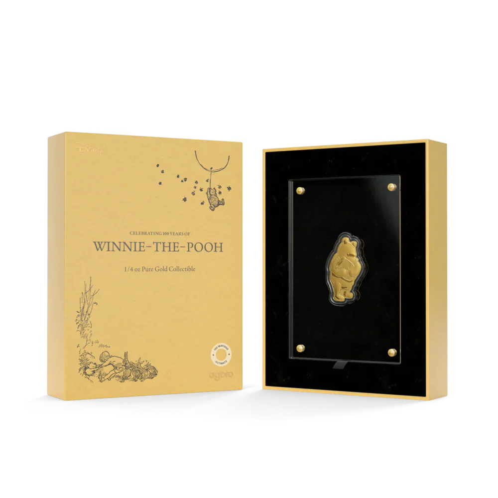 Winnie the Pooh - Celebrating 100 Years 1/4oz Gold Coin - Image 5