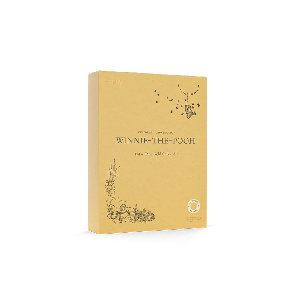 Winnie the Pooh - Celebrating 100 Years 1/4oz Gold Coin - Image 6