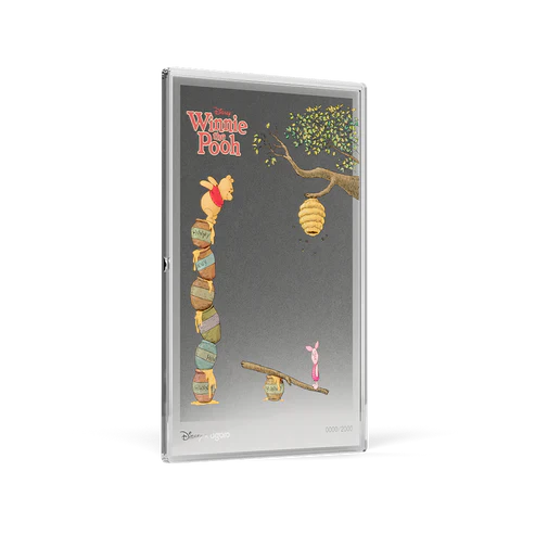 Winnie the Pooh - Winnie & Piglet 5 g Silver Collectible Foil - Image 3